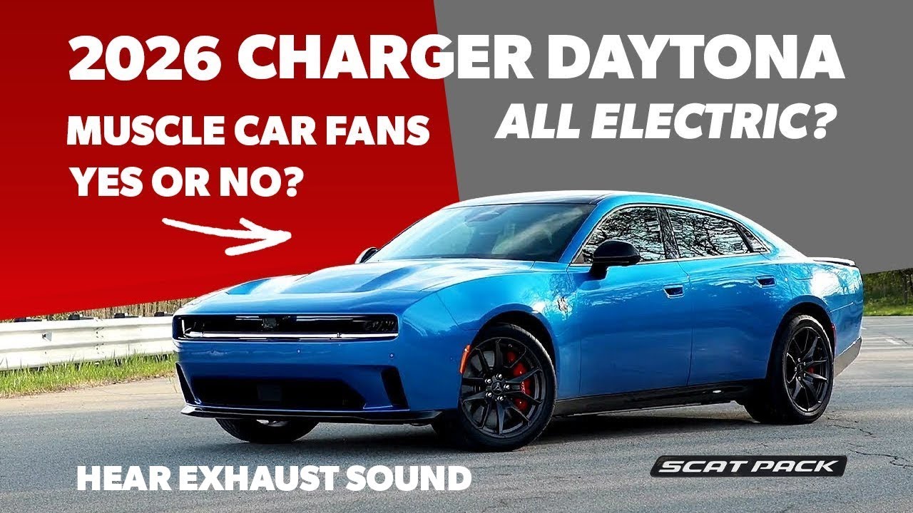 2026 Dodge Charger EV Main Image
