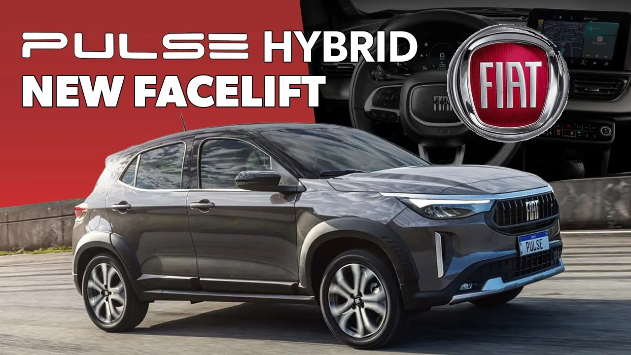 2026 Fiat Pulse Hybrid: Actual Footage of Interior and Exterior Revealed!