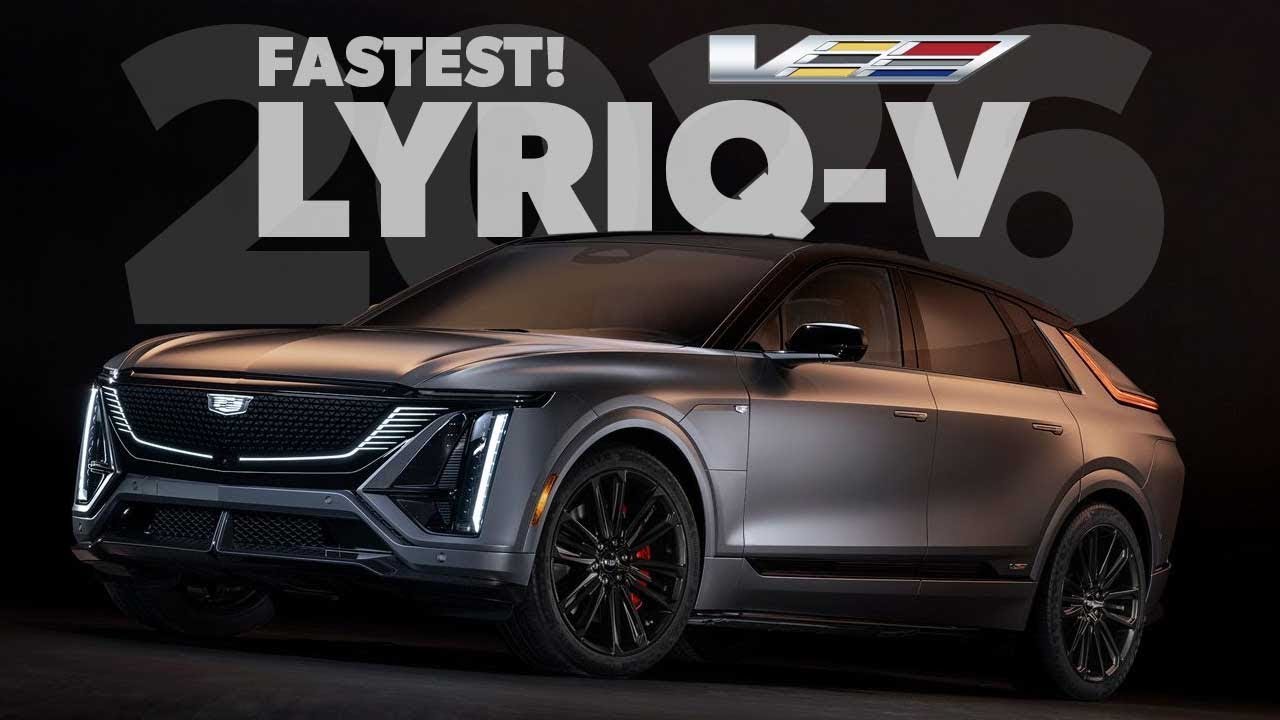 2026 Cadillac Lyriq-V Series Review | 615 HP EV SUV Redefines Speed