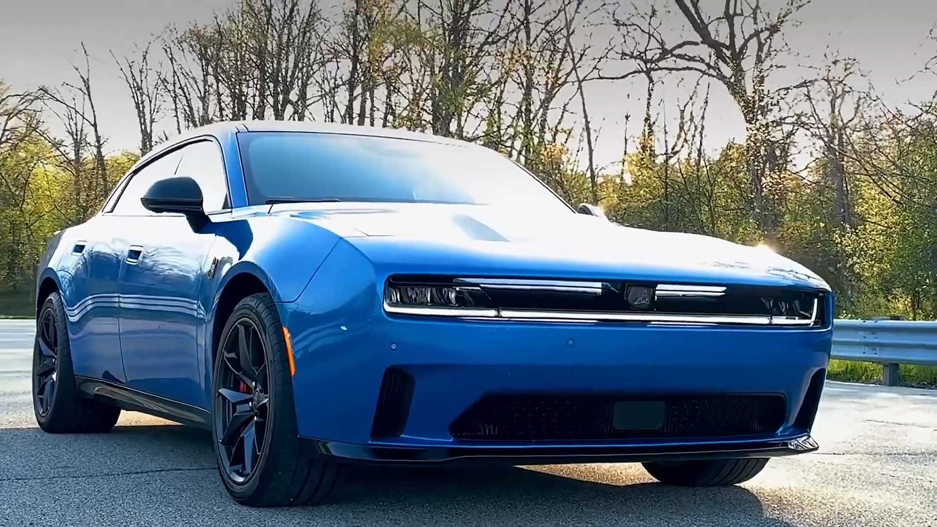2026 Dodge Charger EV front 2026 Dodge Charger EV front view