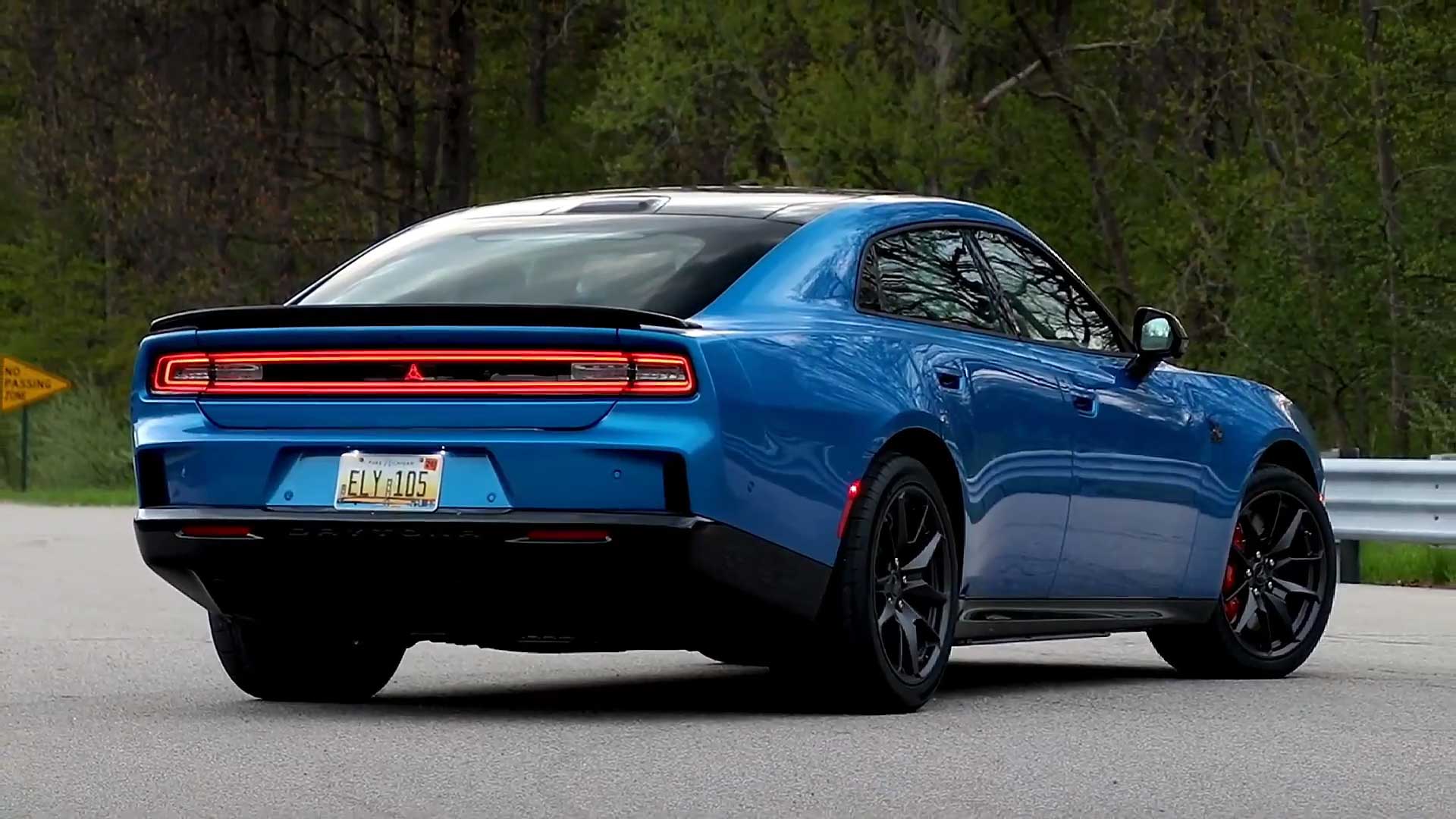 2026 Dodge Charger EV Rear 2026 Dodge Charger EV Rear View