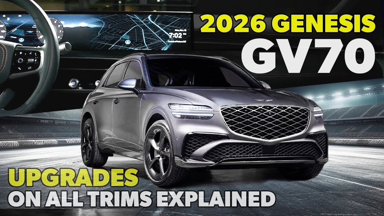 2026 Genesis GV70: Massive Upgrades for 2.5T, 3.5T & Electrified Models!